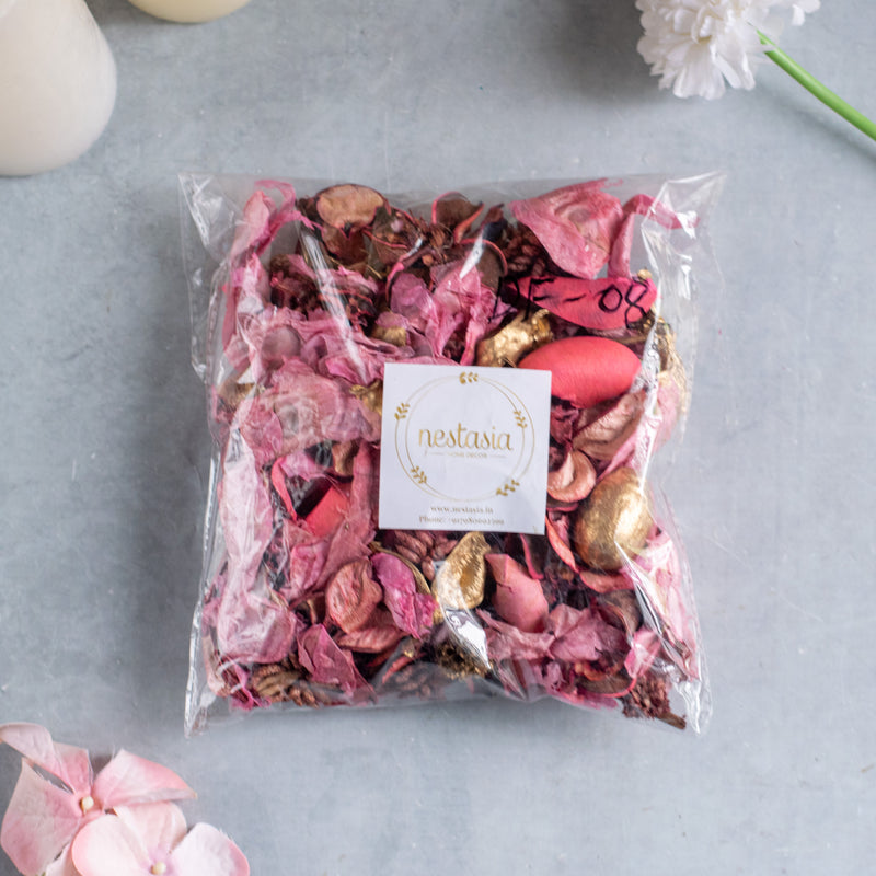 Pink Potpourri - Potpourri with fragrance | Living room and home decor items