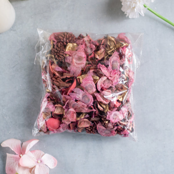 Pink Potpourri - Potpourri with fragrance | Living room and home decor items