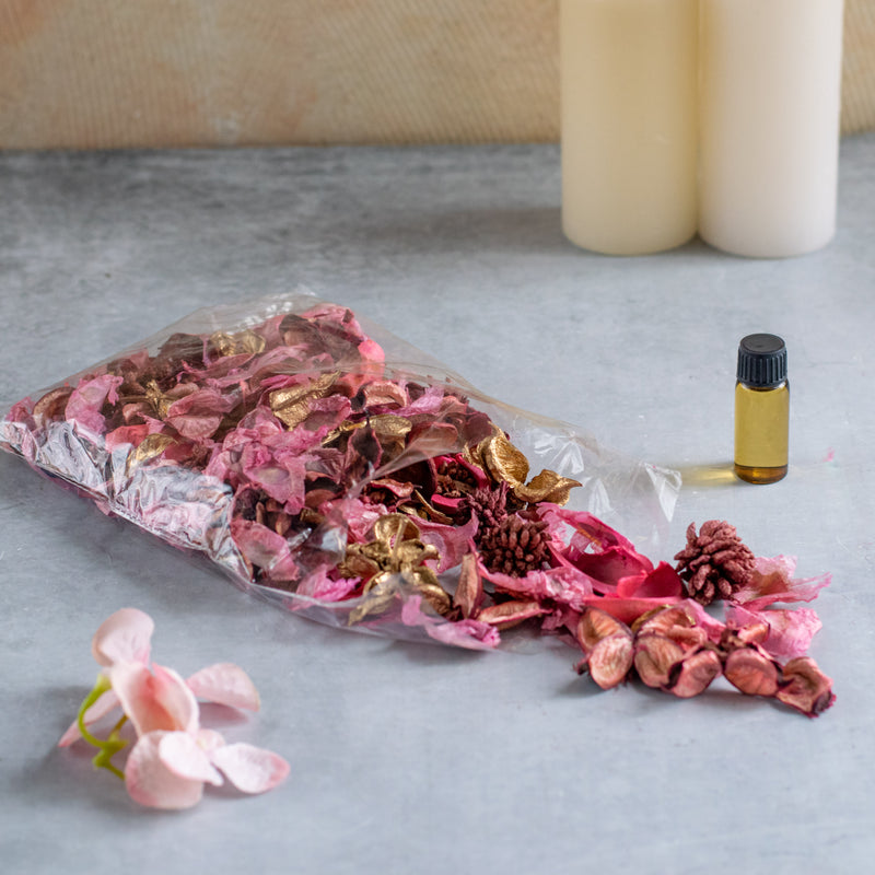 Pink Potpourri - Potpourri with fragrance | Living room and home decor items