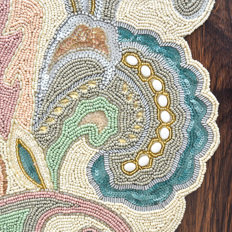 Beads Pastel Flower Runner