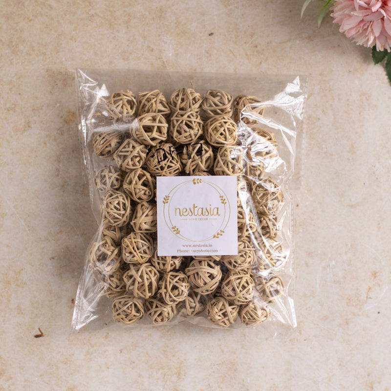 Rattan Balls - Natural and ecofriendly products | Sustainable home decoration items