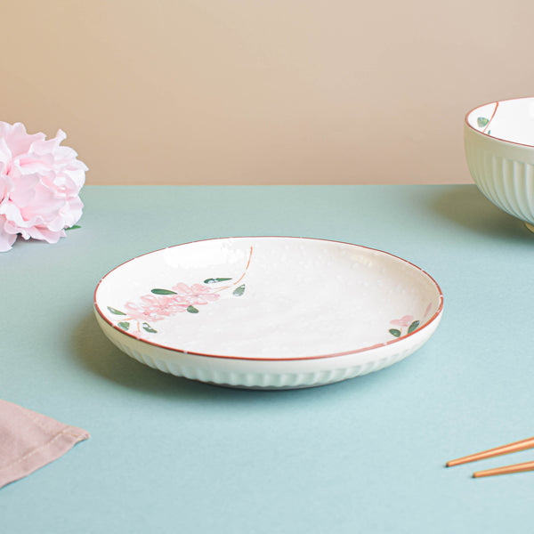 Sakura Snack Plate - Serving plate, snack plate, dessert plate | Plates for dining & home decor