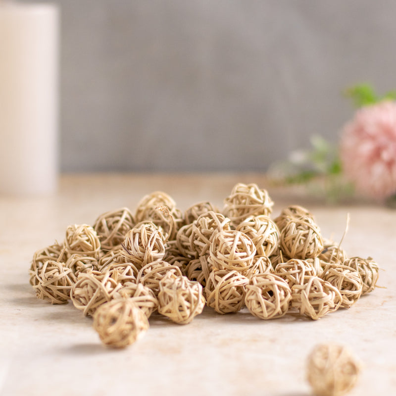 Rattan Balls - Natural and ecofriendly products | Sustainable home decoration items