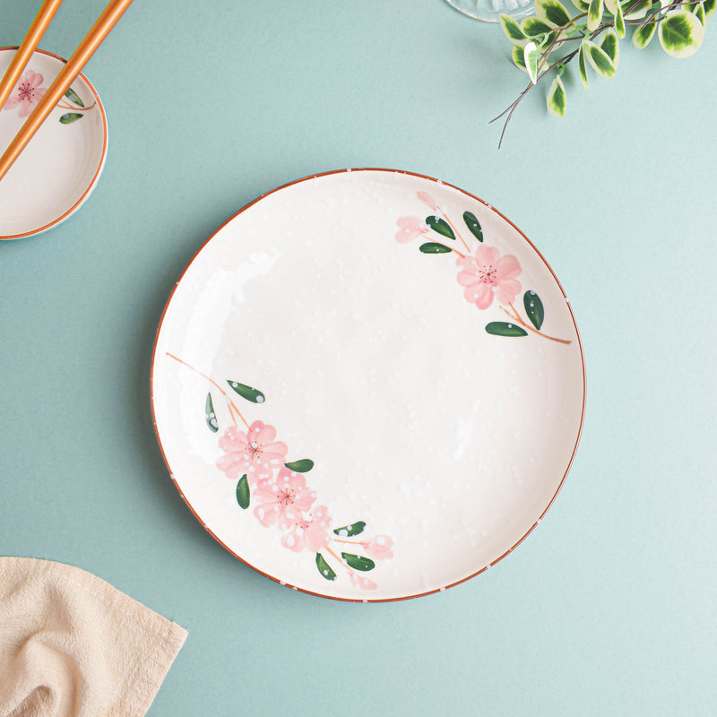 Sakura Snack Plate - Serving plate, snack plate, dessert plate | Plates for dining & home decor