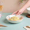 Sakura Deep Plate - Serving plate, pasta plate, lunch plate, deep plate | Plates for dining table & home decor