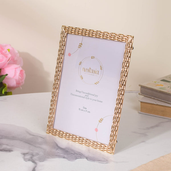 Golden Moment Photo Frame - Picture frames and photo frames online | Living room decoration items