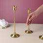 Golden Candle Stand Set Of 3 - Candle stand | Room decoration ideas