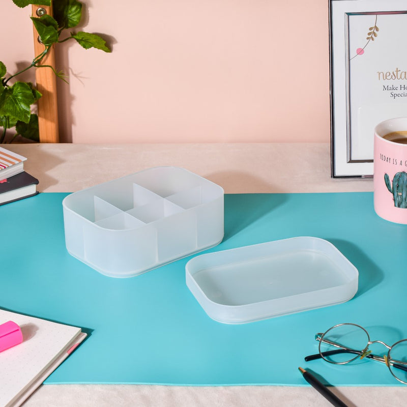 Multi-Compartment Storage Box Set Of 2