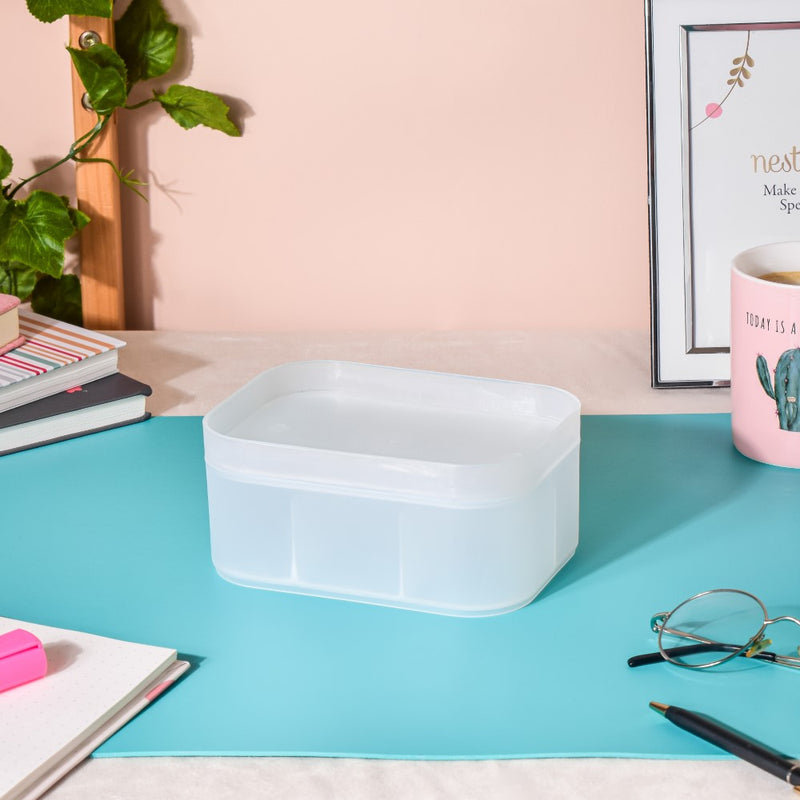 Multi-Compartment Storage Box Set Of 2