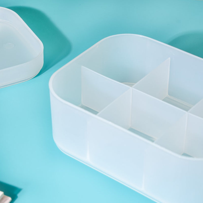 Multi-Compartment Storage Box Set Of 2