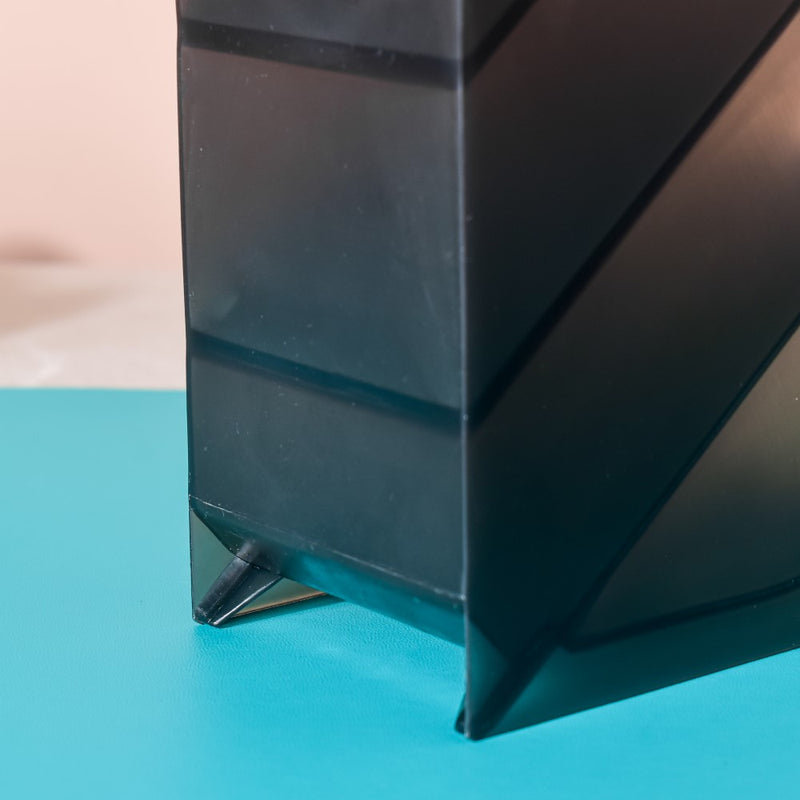 Slanting Desk Organiser Black Set Of 2