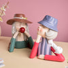 Vintage Lady Decor - Showpiece | Home decor item | Room decoration item