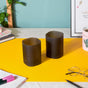 Pen Stand Matte Black Set Of 2