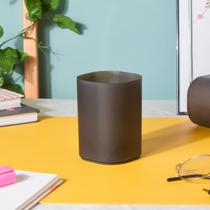 Pen Stand Matte Black Set Of 2