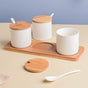 Seasoning Jar Set of 3 with Tray - Jar