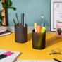 Pen Stand Matte Black Set Of 2