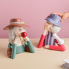 Vintage Lady Decor - Showpiece | Home decor item | Room decoration item