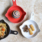 White Ceramic Dish With Handle - Baking Tray