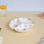 Feliz Sectioned Plate - Serving plate, snack plate, momo plate, plate with compartment | Plates for dining table & home decor