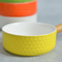 Yellow Bowl with Handle - Serving bowls, noodle bowl, snack bowl, popcorn bowls | Bowls for dining & home decor