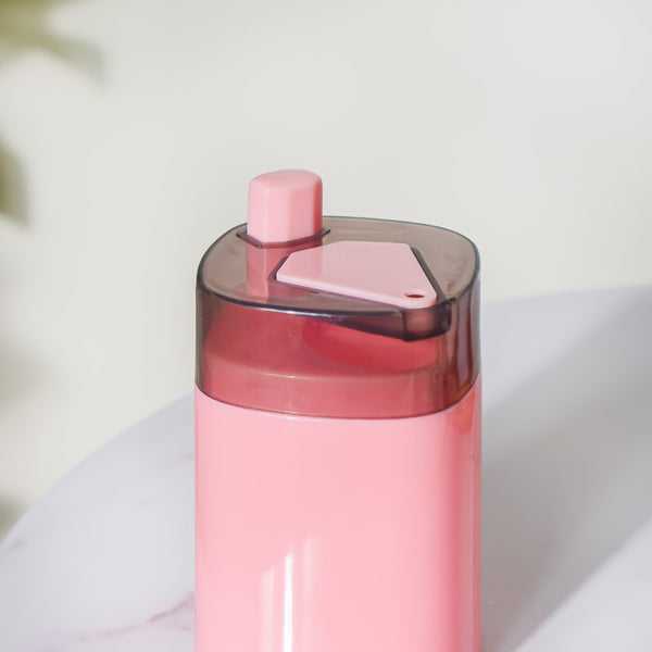 Pop-Up Toothpick Holder Dispenser Pink