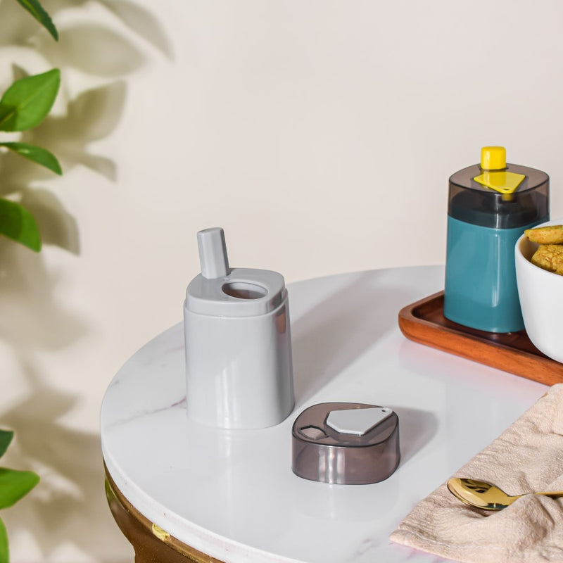Pop-Up Toothpick Holder Dispenser Grey - Kitchen Tool