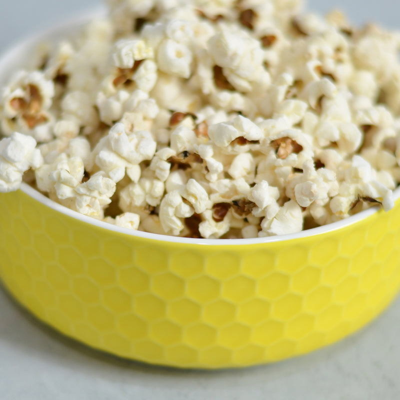 Yellow Bowl with Handle - Serving bowls, noodle bowl, snack bowl, popcorn bowls | Bowls for dining & home decor