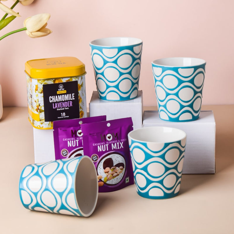 Tea Tumbler And Chai Gift Hamper Set Of 8