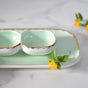 Section Bowl Mint - Bowls, snack serving bowls, section bowls, fancy serving bowls, small serving bowls | Bowls for dining table & home decor