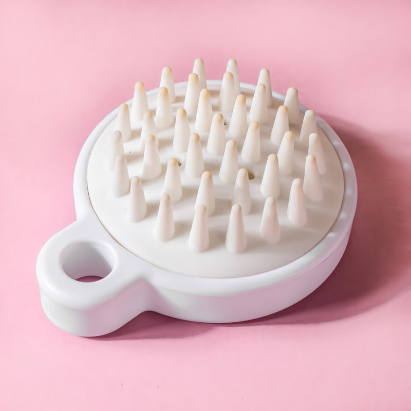 Scalp Scrubber Shampoo Brush White