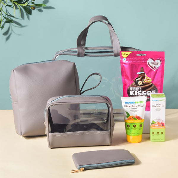 Skin Care Essentials Travel Kit Festive Hamper Set Of 5