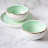 Salad Bowl Mint 300 ml - Bowl,ceramic bowl, snack bowls, curry bowl, popcorn bowls | Bowls for dining table & home decor