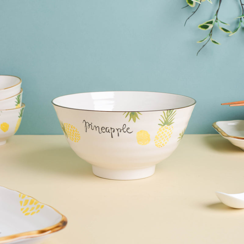 Pineapple Soup Set For 4