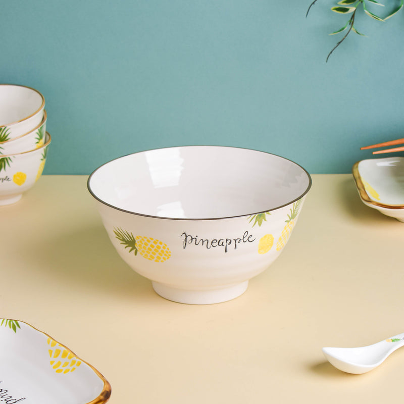Pineapple Soup Set For 4