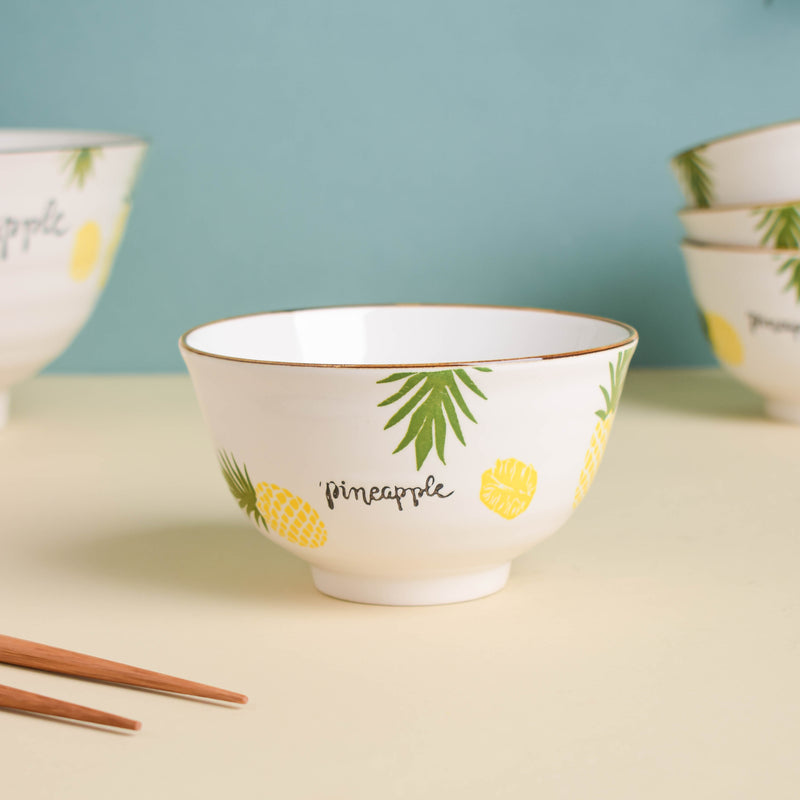 Pineapple Soup Set For 4