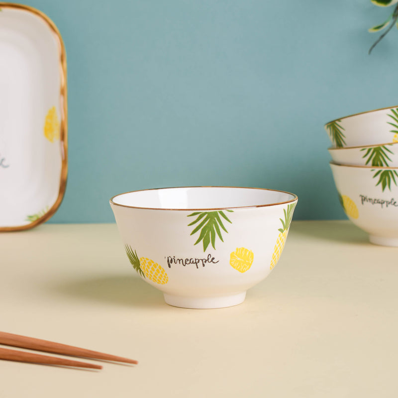 Pineapple Soup Set For 4