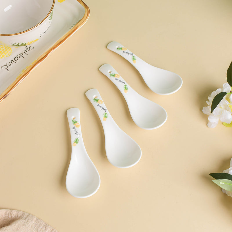 Pineapple Soup Set For 4