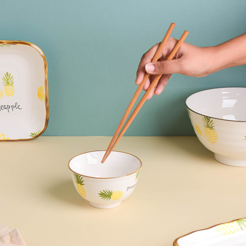 Pineapple Soup Set For 4