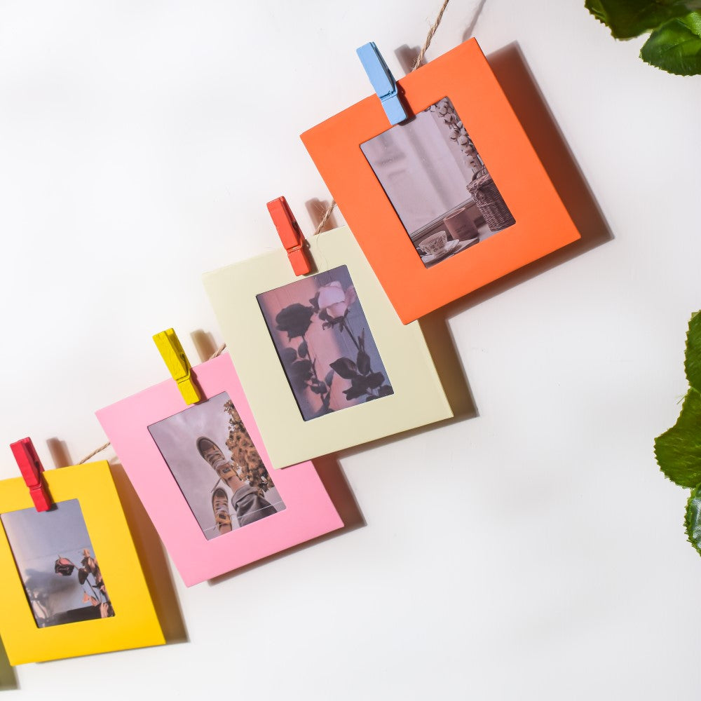 String DIY Wall Hanging Picture Frame Set Of 20