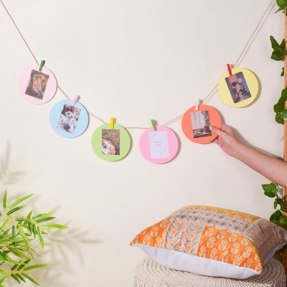 String DIY Wall Hanging Picture Frame Set Of 12