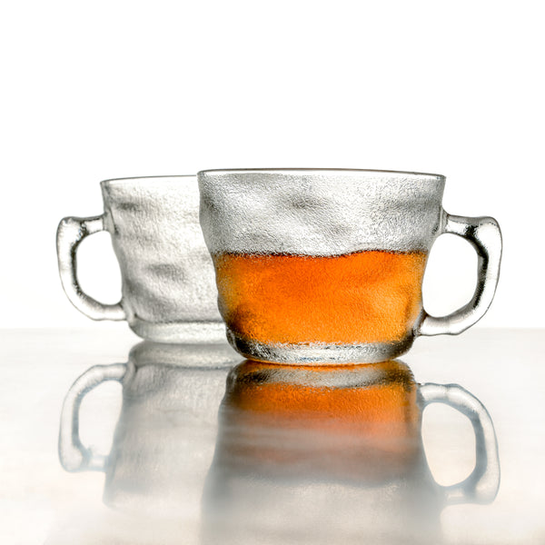 Earl Grey Glass Tea Cup Set of 4- Tea cup, coffee cup, cup for tea | Cups and Mugs for Office Table & Home Decoration