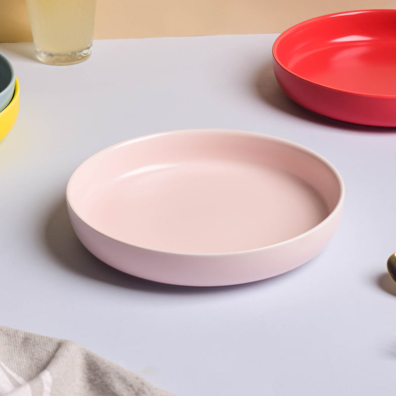 Solid Colored Deep Dish - Serving plate, snack plate, dessert plate | Plates for dining & home decor