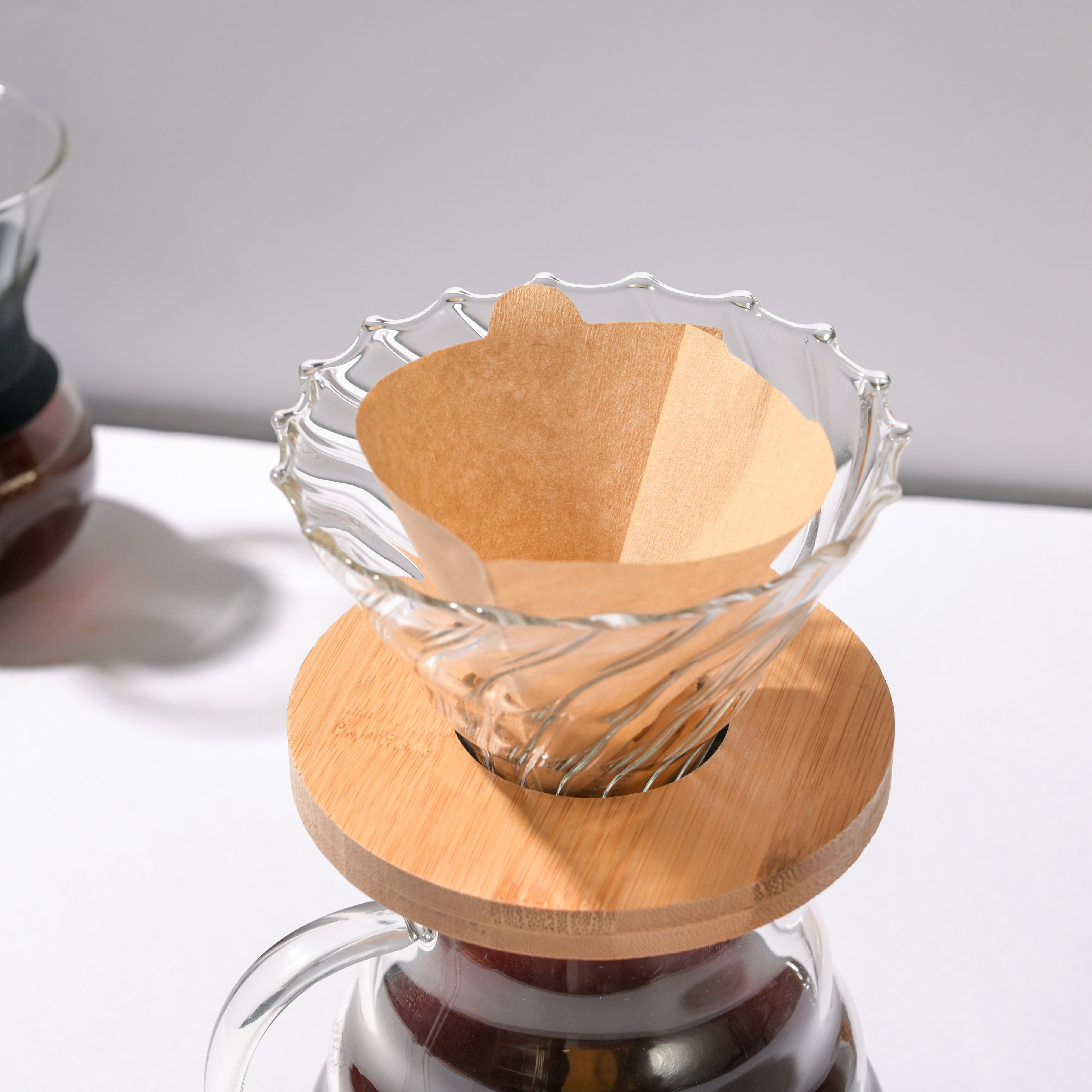 Glass Coffee Dripper Large