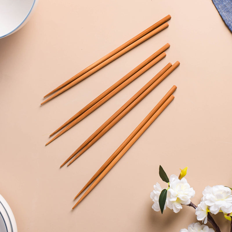 Patterned Soup Bowl Set For 4