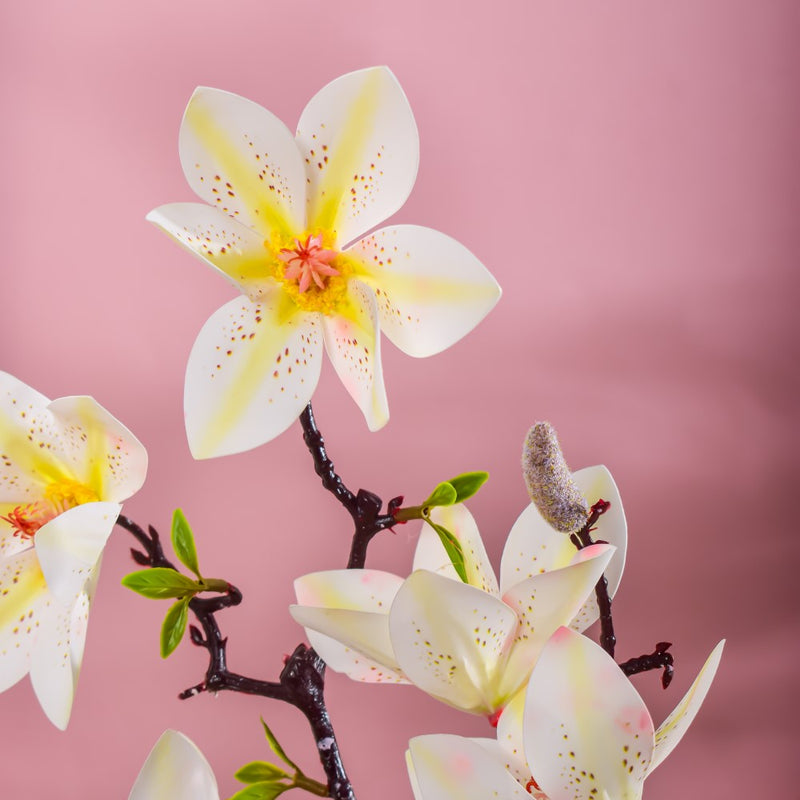 Decorative Lily Flower Stem White - Artificial flower | Home decor item | Room decoration item