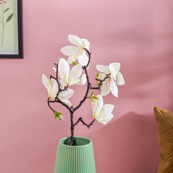 Decorative Lily Flower Stem White