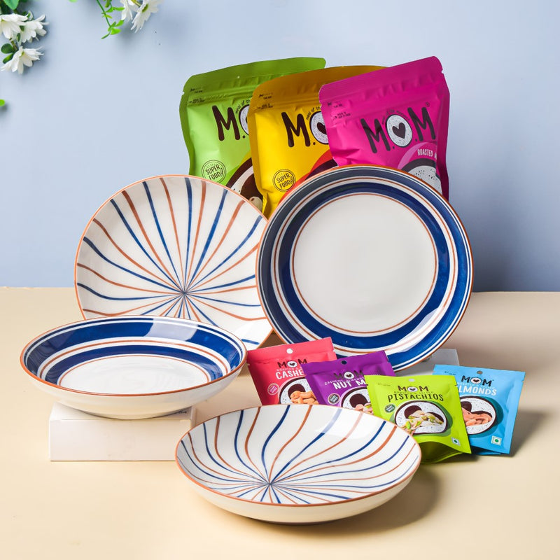Snack-a-pack Meraki Dish Diwali Hamper Set Of 13