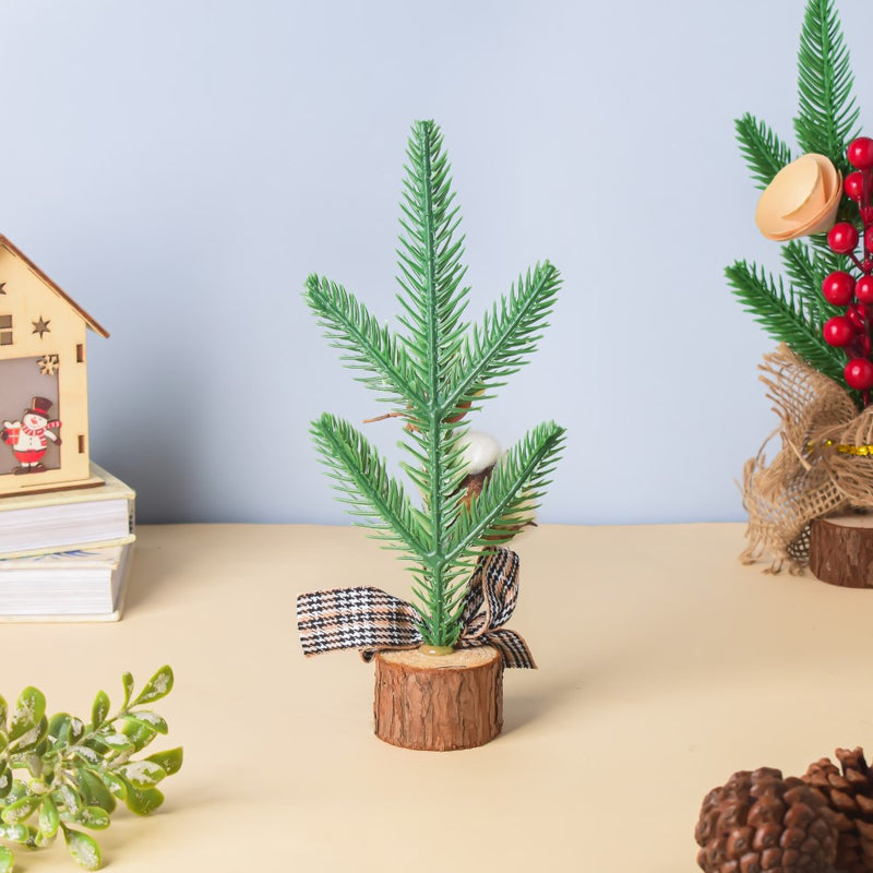 Acorn Cotton Christmas Table Decor 10 Inch - Artificial flower | Home decor item | Room decoration item