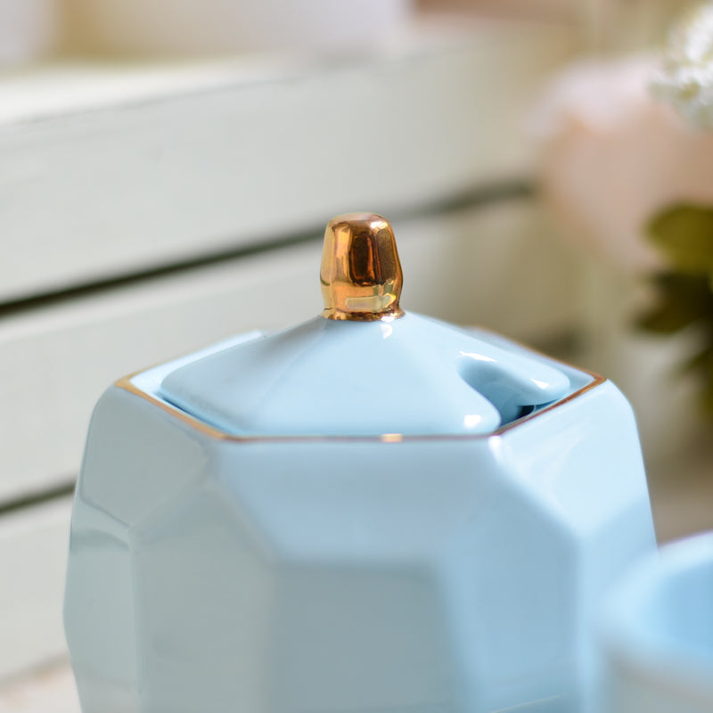 Modern Tea Set Blue - Tea cup set, tea set, teapot set | Tea set for Dining Table & Home Decor