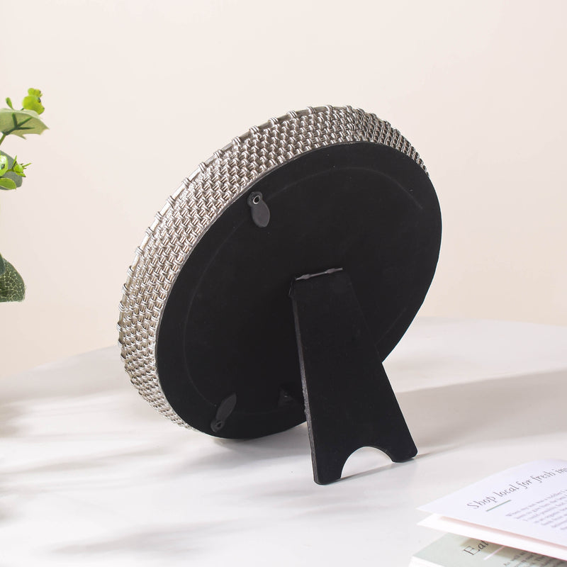 Silver Glam Ring Photo Frame - Picture frames and photo frames online | Home decor online